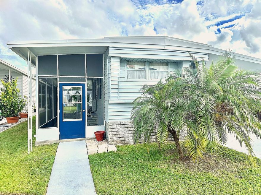 Hurry to See this Resort Inspired Impressive Florida Home, with 2 lovely bedrooms, an all updated Bathroom, along with a 8x26 Screened Florida Room to enjoy! This impressive & inviting home has been all updated in the last few years & ready to move right in! New Central Air/Heat, with new duct work, 1/25. Water Heater '20. Newer Front eat-in spacious kitchen, with all newer cabinets & Appliances! Drywall interior, all new interior decorator paint, and decorator furnishings to enjoy! Lots of extras to see! Covered parking for 3+ cars, and spacious storage shed, with convenient Washer/Dryer. Insulated Double Roof and Vinyl Siding. Do not wait to see this fun & popular 55+, 5 Star, Active & Fun Resident Owned Community! See Clearwater Cascade website for many pics of all the wonderful amenities! Next door to Shop, only minutes to the golf courses, beaches, VA Medical, Airports, Malls, Restaurants, and all you would want! Cash only! Asking $109,900, includes the $55k share! Low $332. mo. fee! Small pet ok!