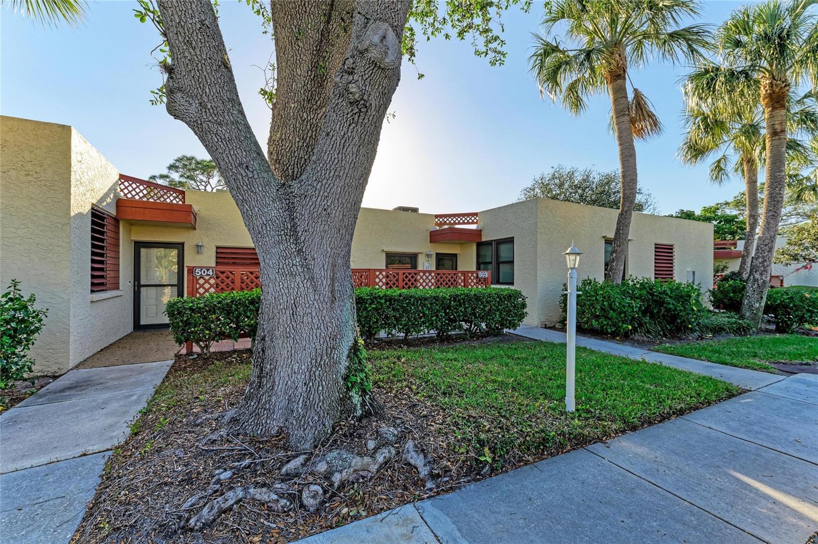 Welcome to this beautifully maintained, tastefully furnished Spring Lakes condo, ideally located near the world-renowned IMG Academy and the pristine beaches of Bradenton. This serene, nature-filled retreat offers a perfect blend of modern amenities, tranquility, and easy access making the location very attractive. Step inside to an open-concept living area bathed in natural light, with breathtaking views of lush, tropical landscaping. The spacious living and dining areas flow seamlessly, creating an ideal space for entertaining or relaxing. The custom kitchen features sleek countertops, abundant wood cabinetry, and everything you need to feel right at home. Enjoy the convenience of a tankless water heater and a high-quality water filtration system. The generously sized primary bedroom is a peaceful retreat with views of your private backyard oasis—perfect for morning coffee or unwinding to the sounds of nature. With plenty of thoughtfully designed storage and a complete set of stylish furnishings included, this condo is truly move-in ready. Spring Lakes offers fantastic amenities, including a sparkling pool and beautifully landscaped grounds. With shopping, dining, IMG Academy, and the beaches just minutes away, this is an exceptional opportunity to own a fully furnished piece of paradise in one of Bradenton’s most desirable communities.