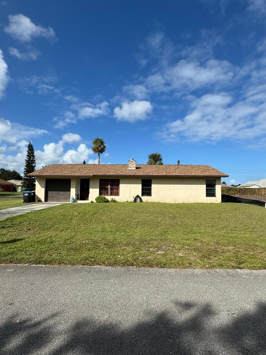 The house has been partially remodeled, the kitchen cabinets and bathrooms are new. Explore the potential of this 3 bedroom, 1 1/2 bath home in need of updating and situated on a sizable 0.26 acre corner lot. Featuring solid CBS construction, a new roof in 2021, CITY WATER and SEWER. Complete with a covered porch, this home is ready to be transformed to fit your vision.