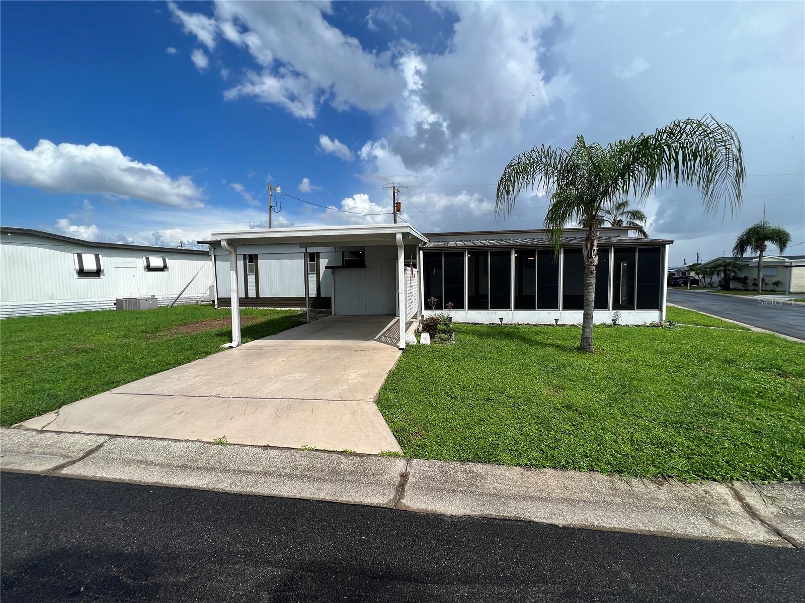 This beautifully updated 2 bedroom 1 and 1/2 bath home is located in the highly desirable community of Terra Siesta with low monthly hoa fees of $211. Updates include, but not limited to, bran new vinyl flooring, hard wood cabinetry, butcher block counters, appliances, vanities, fixtures and paint throughout. Great oversized screened lanai. Two storage sheds with plenty of space for your storage needs. Terra Siesta has two clubhouses, two pools, one is heated. Pickle ball court, shuffleboard courts, picnic area and nighttime security patrol. The Ellenton Outlet mall and waterfront restaurants are nearby. Located just a few miles off I-75 for easy commuting. Call today! AS IS with right to inspect.