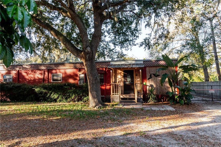 ATTENTION Savvy Investors!! "CASH ONLY" SOLD AS-IS"  Don't miss the opportunity to invest a prime property on 0.69 acres in the heart of Tropical Acres, Riverview. This property (Mobil Home) features a 3 bedroom, 2 bathroom home with 1,064 sq ft, ready for renovation and value- add potential. Enjoy a private pool already in place, with plenty of land to expand, rebuild, or create a high-return investment. Endless possibilities in a high-demand area.