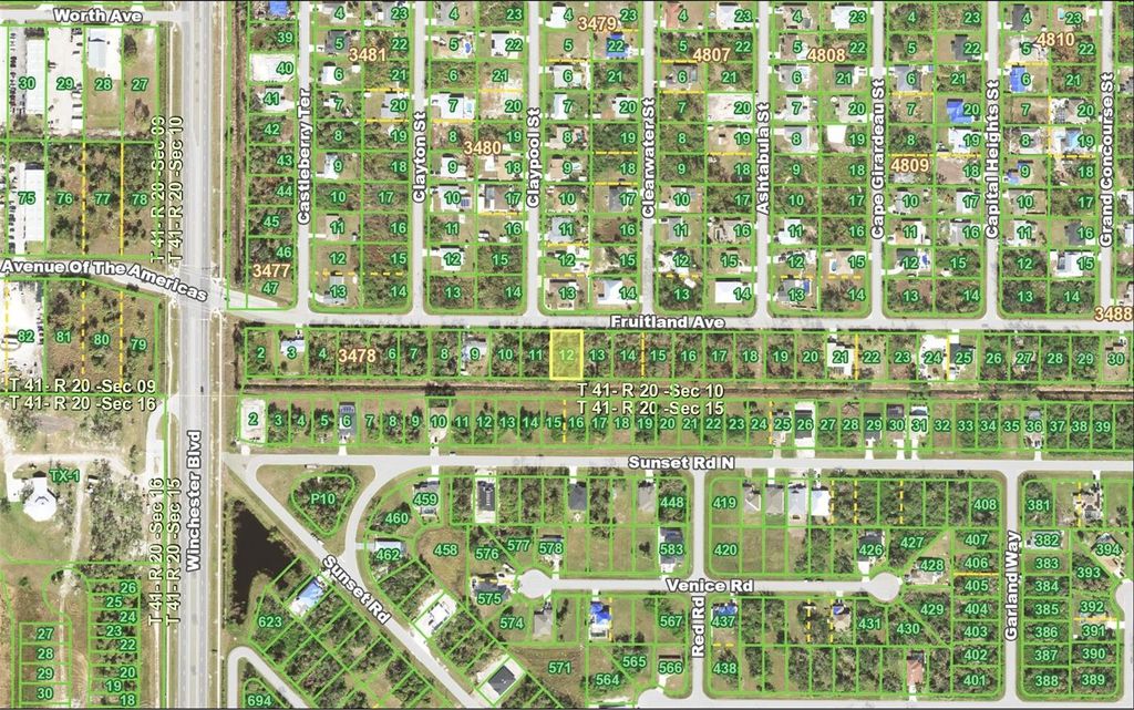 Photo of 9105 Fruitland Avenue, Englewood, FL 34224 (MLS # D6146190)