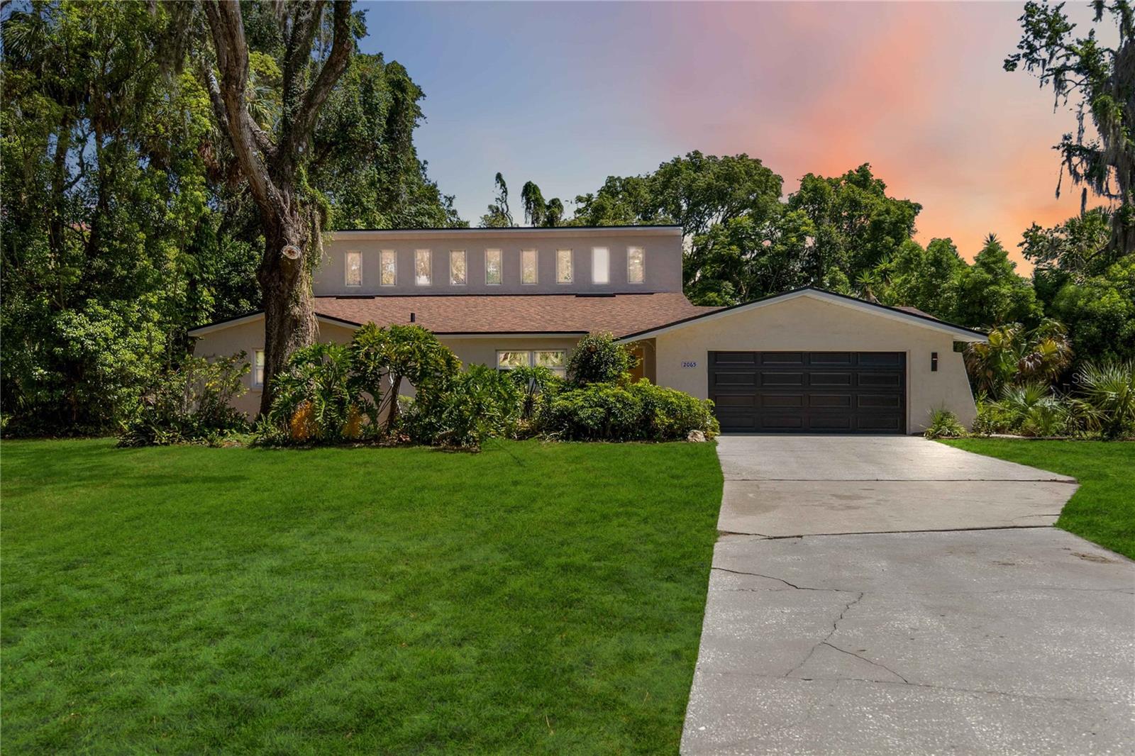 Truly Unique, Exceptionally Renovated, Luxury Estates GEM! Private 1 Acre Cul-de-sac Lot! 4 Bed / 3 Bath, Pool, Spa and a separate entrance In-law suite with adjacent kitchenette! What’s even better is that this home offers 3 spacious flexible living room/bonus spaces plus an additional balcony and loft upstairs adjacent to the private master suite. The brand-new open concept modern kitchen with Quartz countertops, new upgraded Samsung appliance package, farmhouse sink, garbage/recycle pull out and tons of solid wood – dove tail construction soft close cabinets and more., farmhouse sink. The brand-new bathrooms include upgraded cabinetry, modern tile with upgraded shower niches and dual zone multiple head shower fixtures. So what else is new in 2025? Tile floors throughout the downstairs, interior and exterior doors and hardware including sliding glass doors, garage door, many windows, paint inside and out, modern light fixtures and ceiling fans throughout, appliances, modern fire house staircase, concrete walkway to separate entrance, water heater and the roof was replaced in 2024. This unique community has NO HOA or CDD Fees and is located just minutes to Deleon Spring’s Lake Woodruff National Wildlife Refuge and ancillary hiking, boating, fishing and bird watching areas complete with Audubon Lookout Observation Deck and even a company that offers horse riding obstacles. This is truly a unique property---Come and see it! What are you waiting for! PS…this home appraised at over $690k and we are priced to sell!
