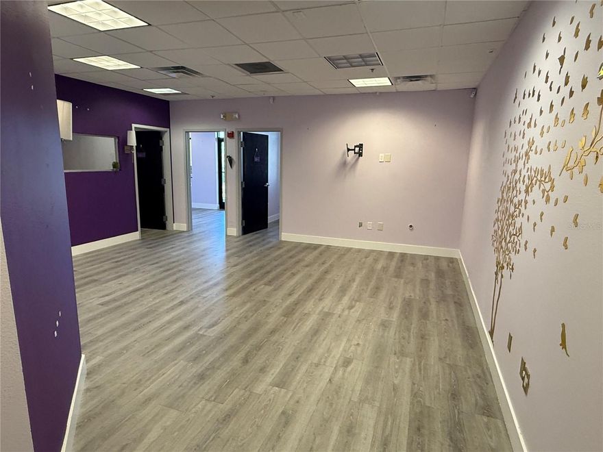 Discover an excellent opportunity to lease private office suites with a welcoming lobby/reception area in one of the most desirable professional locations in Hunter’s Creek. Situated on the second floor with elevator access, the space offers shared restrooms conveniently located on the same level and abundant parking just steps from the building.  Ideal for professional services seeking a central and well-appointed location. Ownership is seeking a 3-year lease term. Prime location with easy access to major roadway, only 15 minutes to Orlando International Airport, Downtown Orlando, and major attractions.