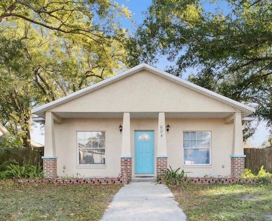 Welcome Home to Charm and a Historic Location! This 4 bedroom/2 bath home is located in the Dixieland area, which offers close proximity to Lakeland's vibrant downtown, Lakeland Linder Airport (home of Sun 'n Fun — the second largest airshow and aviation event in the United States), shopping at Lakeside Village, restaurants, entertainment, Central Florida theme parks, and the award-winning Bonnet Springs Park. Throughout the home, you will find ceramic tile and laminate flooring. For added peace of mind, there is a brand new HVAC unit and a new roof will be installed before closing (with an accepted contract). Other great features include an inside laundry room with cabinetry, vaulted ceilings in the great room, dual shower heads in the primary bathroom's walk-in shower, and a breakfast bar. The home is situated on a large lot with access from the alley that leads to a spacious carport. What a wonderful place to call home!