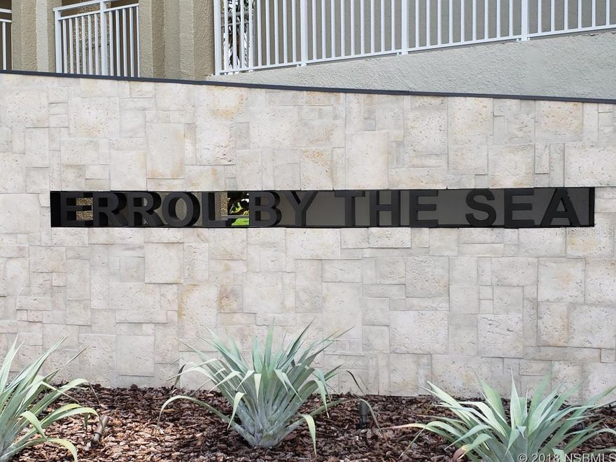 Errol By the Sea is one of NSB Classic condo complexes that truly defines what a great vacation home experience for beach lovers is!Features  two  adult pools , one heated, Tennis , Shuffle board  and courtyards sitting on the No driving beach!Sold Furnish , move in condition. ;LocationDescription: Condo ;Water: City