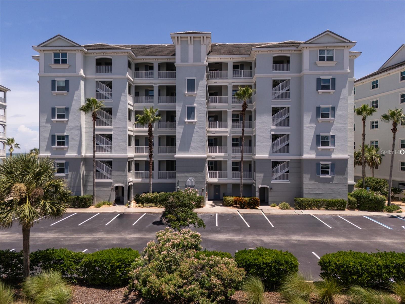 Wake up to breathtaking direct ocean and beach views from this third-floor, 3-bedroom, 2-bath condominium in the highly sought-after Cinnamon Beach community. Enjoy spectacular eastern sunrises and cool sea breezes while overlooking the cinnamon-colored sands and rolling Atlantic waves. This desirable floor plan is the only one in Cinnamon Beach featuring balcony access from both the main living area and the master suite, thanks to a private sliding glass door from the bedroom. The tiled balcony is the perfect spot to watch dolphins, and North Atlantic right whales migrate offshore between November and April. Inside, the home has been freshly painted and features new carpet and all-new high-end appliances, including refrigerator, stove, microwave, dishwasher, washer, and dryer, plus a new water heater. The remodeled kitchen shines with new cabinets and granite countertops, while both bathrooms have been upgraded with new cabinets and countertops. Designer furnishings from Crate & Barrel and Pottery Barn are included, making this home move-in ready. This condo has not been rented, has been privately owned and meticulously maintained, and includes a private storage locker in the garage.
Community highlights include two resort-style pools, a game room, fitness center, seasonal restaurant/café, and a convenient beach walkover just steps away. Short-term rentals are permitted, offering exceptional investment potential.