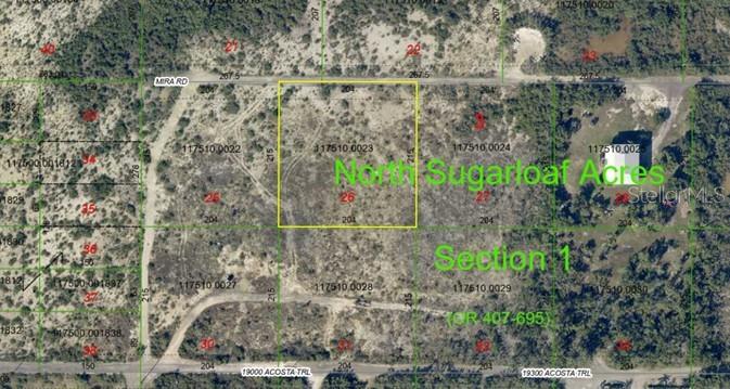 NORTH SUGARLOAF ACRES SEC 01 - Land