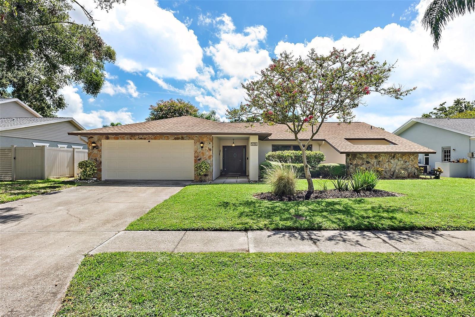 Dreaming of living in Paradise? Well this is your chance, don't let this amazing home pass you by! Stop Dreaming & Start LIVING!! This beautifully updated pool home has all you need for your life in Paradise! All that’s missing…is you!! High & dry, NOT in a flood zone, no storm damage to the house!
This fabulous home features a New Roof 2024, New 200 Amp Electrical Panel & Upgraded Service to the panel 2021, New Pool Skimmer this year, New HVAC 2018, New Well Pump for the sprinkler system & New Hot Water Heater 2021, Microwave & Dishwasher 2020. You’re going to absolutely love the split floor plan, spacious master bedroom with an ensuite bath & walk in closet, a full 2nd bathroom with new vanity & dual sinks, and a spacious screened lanai overlooking your fabulous salt water pool! Just imagine enjoying your morning espresso in the enchanting lanai, lounging the afternoon away in your hammock in your very own tropical oasis, evening wine or margaritas next to your pool, relax on your lounge chair & immerse yourself in your favorite novel or cool off on those warm days with a leisurely dip!
This bright airy spacious home has been beautifully transformed with an updated kitchen including new cupboards, microwave, dishwasher, LED lighting, deep stainless sink, granite counters & a wrap around breakfast bar island & a pass through opening to your screened in lanai. Updated bathrooms with new vanities including a dual sink vanity in the spacious guest bath & a new vanity in the master ensuite. New stylish porcelain tile plank flooring throughout the entire home, freshly painted, new interior doors & wide architectural baseboards along with elegant décor & furnishings that may be negotiated as well. This well thought out home offers a large entryway with stained glass panels at the front door, a large coat closet, spacious formal living room & dining room, a large family room with a vaulted ceiling, indoor laundry room & oversized 2 car garage with cabinets & workbenches!
Situated in the desirable Cedar Heights community this home is close to all amenities & is perfectly nestled between Clearwater, Clearwater Beach & Dunedin! Just minutes to the white powder sand beaches & gulf waters of Clearwater Beach or Honeymoon State Park, Pinellas Trail or to vibrant downtown Dunedin with it’s vast array of boutique shops, galleries, restaurants, micro breweries, music/art festivals, special events, Blue Jays Spring Training Camp Stadium & much more. So close to downtown Clearwater & the newly imagined Coachman Park & its state-of-the-art playground, recreational facilities & breathtaking scenery, frequently hosting yoga classes, concerts & Market Marie on the 2nd Sat of Each Month with more than 100 vendors. Pop over to downtown Safety Harbor every Sunday for the Market on Main, Monthly 3rd Friday Street Celebrations, the Margarita Festival…spoil yourself with a day at the beautiful waterfront spa & resort. Explore Gladys E. Douglas Preserve which provides approximately 44 acres of scenic walking trails with an adjoining lake & wetlands. It is truly a local treasure. The walking and nature trails include informative signs that highlight the plant & wildlife that may be found there.
Don’t let this opportunity for the home you’ve been dreaming of & your own piece of paradise pass you by!