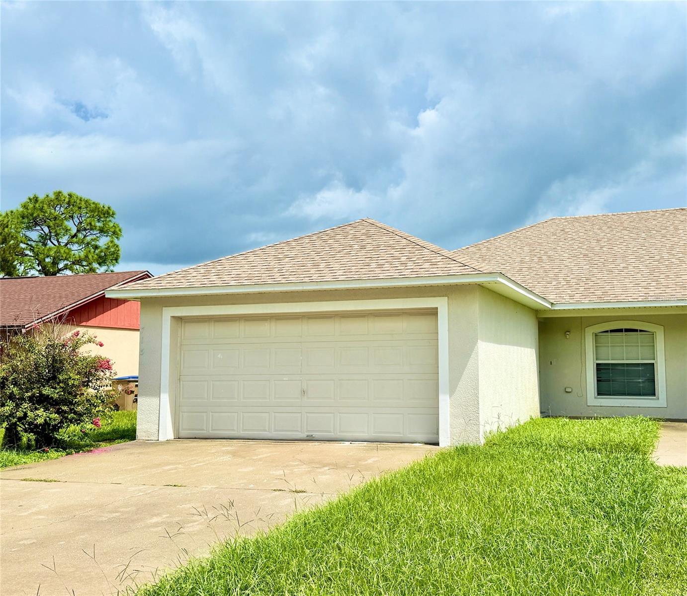 Available SOON. *Tenant just vacated. Some interior work pending.*
Come and see this spacious 2 bedroom/2 bathroom duplex located in the Kissimmee/Poinciana area. Open floor plan. Large, open kitchen with eating space available. Carpet flooring throughout for added comfort with laminate in the kitchen. Private patio, and two car garage for personal parking! Great location!! Close to plenty of shopping and dining. This property will not last long. Submit your applications today!!
**HOA has cable and internet bundle that is billed $75/month in addition to rent.
**By applying for this eligible property, Resident understands and agrees to auto-enrollment in the Utility & Maintenance Reduction Program, which includes AC filters being shipped to the property.
**Renters Insurance Must be Obtained and Submitted Prior To Move In Date.
Additional Fees Apply:
Administration Fee $250
Pet Privilege Application Fee: $30
Pet Privilege Fee: $250/ On Time Fee, per pre-approved pet
Pet Privilege Rent: $25/Monthly, per pre-approved pet
Utilities & Maint Program: $15/mo
(All Fees are subject to change without prior notice)
Please Note: Applicant(s) maybe subject to HOA application fees, deposits, rules, policies, procedures, and processes. All County does not accept responsibility for HOA rental fees and/or board approval process.