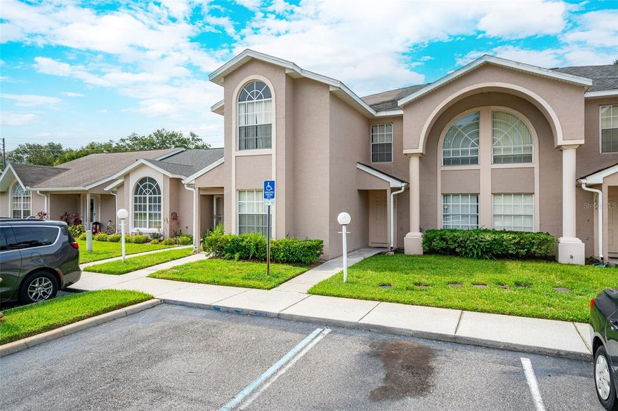 Welcome to your new home! This fantastic 2-story townhome is located in a conveniently situated gated community in Kissimmee. Featuring 2
spacious bedrooms upstairs with 2.5 baths, den on the 1st floor can be used as 3rd bedroom.  This residence offers lots natural light and tiled floors throughout. The main floor offers a convenient laundry area, while the open-concept kitchen and great room provide a welcoming space for both daily living and entertaining. The primary 2nd floor suite is spacious and ready for after a long day at work. Additional highlights include a screened patio, solid surface in the kitchen, and generously sized bedrooms. The community itself offers amenities to include a gated entrance and a community pool with easy access to major roads, shopping, attractions, parks, schools and more!