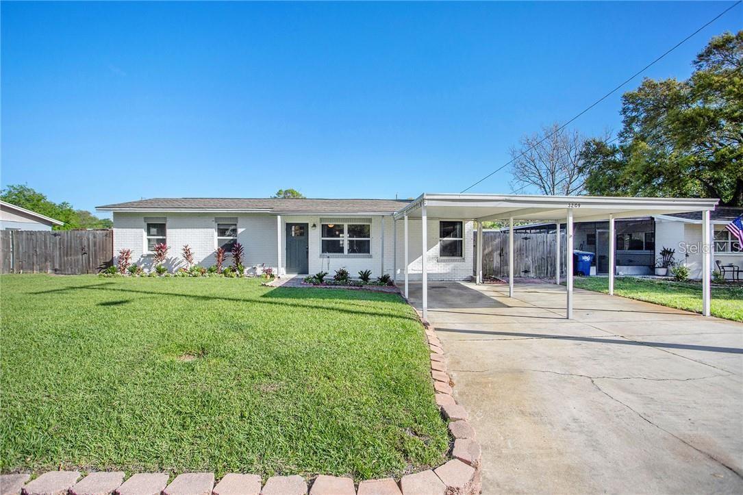 South Tampa home located south of Gandy near Macdill Airforce Base. This is easy living. Interior of home completely painted. Tile flooring throughout Large Living room area. Remodeled bathrooms and dual/low flush toilets. Two master bedrooms each with its own en-suite bathroom. The master bedrooms are split floor plan on opposite ends of the house. There are two additional bedrooms which share a hall bathroom, making four bedrooms and three FULL bathrooms. The spacious updated kitchen is open to the great room and dining area and features SOLID WOOD cabinets, granite counters, stainless steel appliances, lots of storage, and plenty of room at the counter for bar stools. Backyard has a patio, large fenced yard, and detached building partitioned into 3 distinct areas: a large STORAGE area; a room that would be perfect for a workout room/office/game room/music room/workshop. 1 mile to Ballast Point Park and Bayshore Blvd Waterfront Trail, 3 miles to MacDill AFB, 5 miles to Hyde Park, 5 miles to Downtown Tampa, and 8 miles to Tampa International Airport.