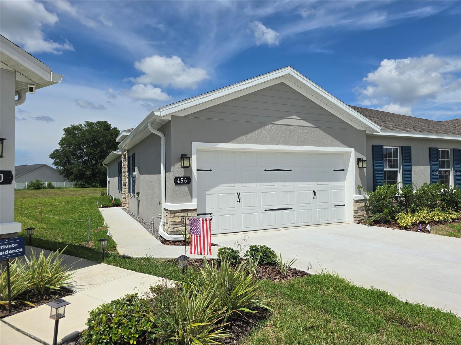 Welcome home to Park Ridge Villas, a new CDD-free community in Spring Hill where you can enjoy the Florida lifestyle to the fullest. Hernando Beach is less than 15 minutes from your new home. When you want to enjoy the outdoors, the Suncoast Trail is right outside your front door, perfect for a walk or bike ride. Enjoy two private Pickleball courts, open green space, and a walking trail, with low monthly fees. The home gives you all the style and comfort you could want all on one level. Your convenient two-car garage opens to the laundry room. Step into the inviting foyer, which leads to either a spacious bedroom or into the wide-open dining area and adjoining gourmet kitchen. A large center island overlooks the welcoming great room and lanai. An additional bedroom and full bath offers family and guests a comfortable place to stay. Your luxurious owners suite includes a sprawling walk-in closet and a dual vanity master bath. Enjoy the great outdoors on the covered lanai which is great for entertaining. LAWN SERVICE included in the rent