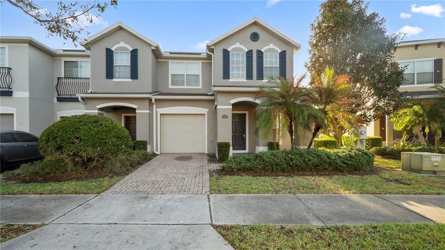 Welcome to this spacious 4-bedroom, 2.5-bath corner townhome located in the desirable Enclave at Moss Park community of Lake Nona. The home offers an open-concept design with a large kitchen, dining, and living area, plus a convenient first-floor primary suite and half bath. Upstairs you’ll find three additional bedrooms, a full bath, an open loft, and a laundry room, providing plenty of space for family and guests. The community features resort-style amenities including a pool, basketball court, playgrounds, dog park, and shaded picnic areas, all surrounded by acres of preserved nature. Perfectly situated near Medical City, Nemours Children’s Hospital, VA Medical Center, USTA, KPMG, Boxi Park, and Lake Nona Adventure Park, with easy access to 417, 528, Orlando International Airport, and world-famous theme parks. With affordable HOA fees covering exterior maintenance and a peaceful park with walking trails right across the street, this home offers comfort, convenience, and lifestyle in one of Orlando’s most vibrant areas.
