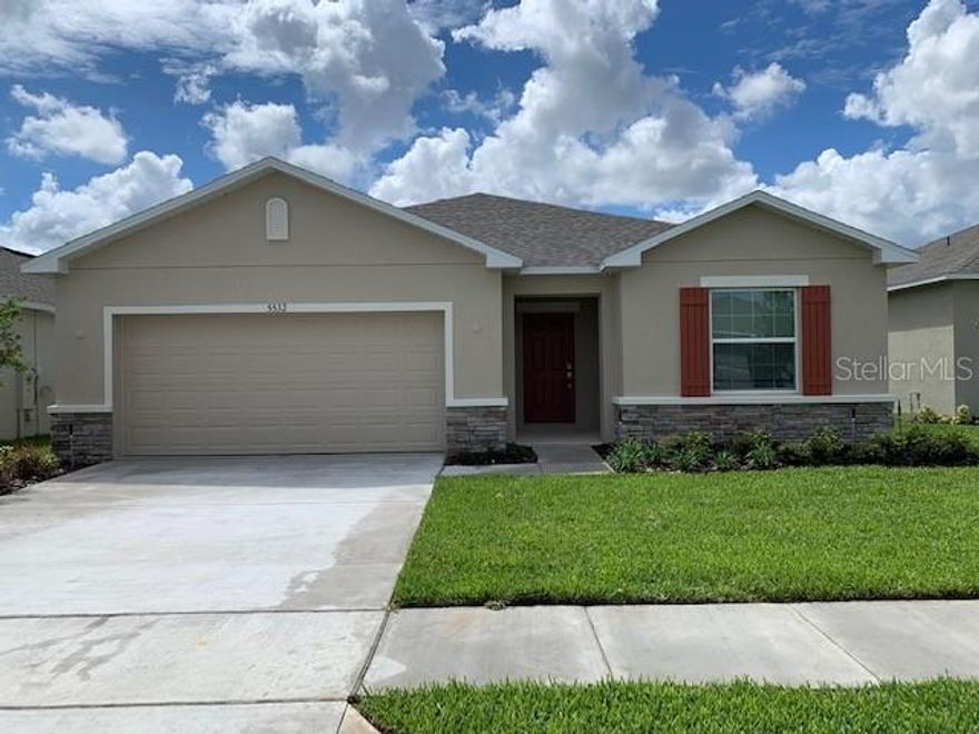 **RENTAL PRICE JUST REDUCED**

This is a beautiful 1 Story Home in Tierra Del Sol Community. Home features 4 bedrooms, 2 baths approximately 1848 sq ft of living space. Tile flooring in all common areas and carpet in all bedrooms. The kitchen has all stainless-steel appliances and 42” cabinets, 2 car garage. It also includes a washer/dryer and a soft water system. One Small pet accepted less than 15 lbs. only (must provide renters insurance that needs to include pet liability) and vaccination records. Lawn Care is the tenant's responsibility. **UPDATED PHOTOS COMING SOON**

This home is in the Tierra del Sol community. The community features a tot lot, pool, and cabana. It is located south of Orlando near I-4. By Hwy 27 approximately 14 miles away from Disney's Main gate. Close to many restaurants and entertainment just 5 miles away at Posner Park.