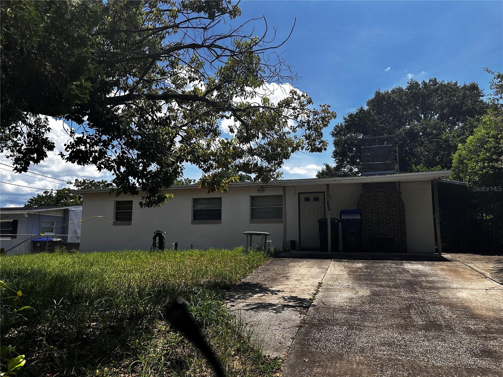 Original owner home. 3BR/1BA, eat in kitchen, family room with a wood burning fireplace, living/dining combo, inside laundry area, and large backyard with storage area. Home has been in the family since it was built. Needs lots of updating. Convenient location. Cash only transactions.