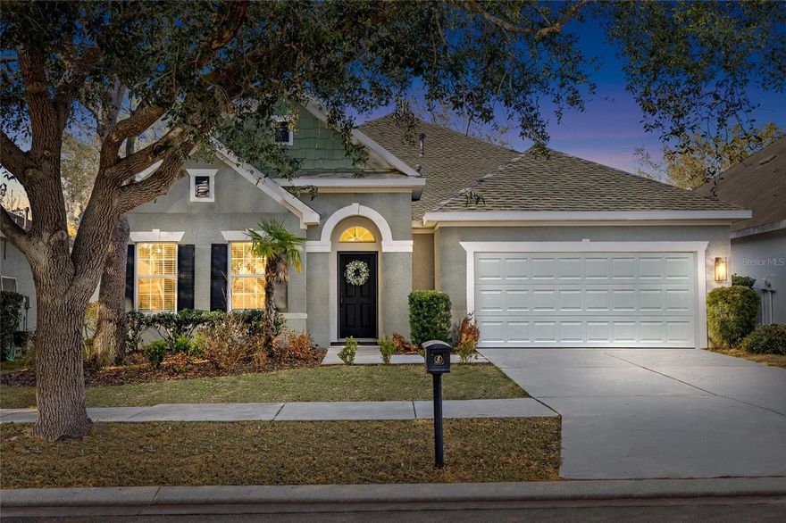 Where Comfort Meets Community in the Heart of Starling at FishHawk Ranch - 

Welcome to a home that truly captures the Florida lifestyle. Located in the highly sought after Starling neighborhood of FishHawk Ranch, this beautifully maintained home offers the perfect blend of thoughtful design, everyday comfort, and vibrant community living.

From the moment you arrive, the curb appeal sets the tone. Classic craftsman architecture, mature landscaping, and a welcoming front entry create a warm first impression that immediately feels like home.

Inside, the open and airy layout is designed for both connection and comfort. Luxury vinyl plank flooring flows throughout the main living areas, complemented by abundant natural light and spacious sight-lines that make the home feel bright and inviting. Whether you are hosting friends or enjoying a quiet evening in, the seamless flow between the living, dining, and kitchen spaces makes everyday living effortless.

The kitchen is truly the centerpiece. Featuring granite countertops, upgraded cabinetry, and stainless steel appliances, it offers both beauty and functionality. The generous counter space and open design allow you to cook, gather, and entertain all at once without missing a moment.

The main level also offers three well appointed secondary bedrooms and a full guest bath, providing flexibility for guests, home office needs, or growing households.

Upstairs, a spacious bonus room or expands your possibilities. Create the ultimate media room, 5th bedroom, play space, home gym, or private retreat. The versatility of this space allows it to adapt as your lifestyle evolves.

The primary suite is a true sanctuary. Generously sized and filled with natural light, it features a spa inspired ensuite bath and peaceful views, creating the perfect space to unwind at the end of the day.

Step outside and discover your own backyard escape. The covered screened in patio is ideal for morning coffee, evening relaxation, or weekend gatherings. Surrounded by lush greenery, the outdoor space offers privacy and plenty of room to play or entertain.

Living in Starling means enjoying access to resort style amenities, scenic nature trails, community events, and top rated schools, all within the award winning FishHawk Ranch community. With convenient access to major roadways, shopping, dining, and everything Tampa Bay has to offer, the location is just as impressive as the home itself.

This is more than just a house. It is a place to build memories, host celebrations, and truly enjoy where you live.