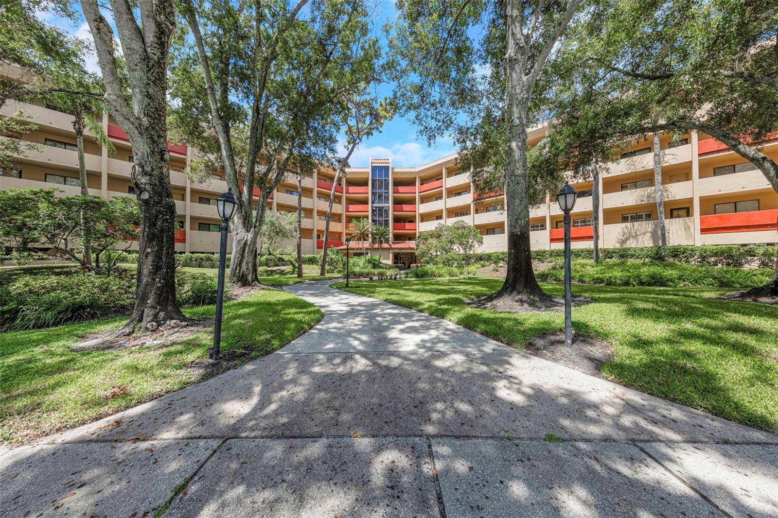 * * FANTASTIC LOCATION * * This beautiful 2-bedroom, 2-bathroom condo is located in the desirable 55+ community of Imperial Pines. Featuring a spacious layout with large closet space, Luxury vinyl plank flooring, and elegantly paneled sliding doors, this home has the perfect blend of comfort and luxury. Step inside this fantastic layout to find bright and open living spaces filled with natural light. The kitchen and living areas flow seamlessly for easy entertaining, all while the bedrooms provide enough privacy for both owners and guests alike. Enjoy the ease of in-unit laundry with a washer and dryer and relax in the beauty of your private patio with stunning garden, pond, and pool views. The community offers incredible amenities including a clubhouse with a fitness room, activity room, library section, lounge, heated pool with sauna, outdoor shower, and restrooms, ensuring you have everything you need for leisure and relaxation. A guardhouse and private gated garage parking add an additional layer of security to the serene atmosphere. The HOA fee covers cable TV, internet, water, sewer, trash, and access to all clubhouse amenities. With a secure garage underneath and elevator access, this condo offers both convenience and comfort in a peaceful setting. * * PERFECTLY LOCATED * * Just walking distance away from exceptional shopping, groceries, multiple restaurants, banks, medical offices and more! Enjoy the beauty of nature with Philippe Park and Clearwater's incredible beaches, all while not being in a flood zone! Don’t miss your chance to experience this exceptional living space!