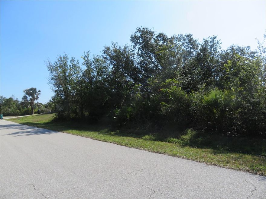 An awesome opportunity to own .50 acre with City Water in East Englewood. Half an acre will give you so many options. Build your own home
and chose any builder you'd like. The lot is in flood zone X, so NO mandatory FLOOD insurance. Not in a Scrub Jay zone according to Charlotte
County GIS Map. Excellent location. 15 minutes to the beautiful Englewood Beach. Wal Mart is only 3 miles away. Wellen Park with its dining,
entertainment and shopping options is under 20 minutes via Win