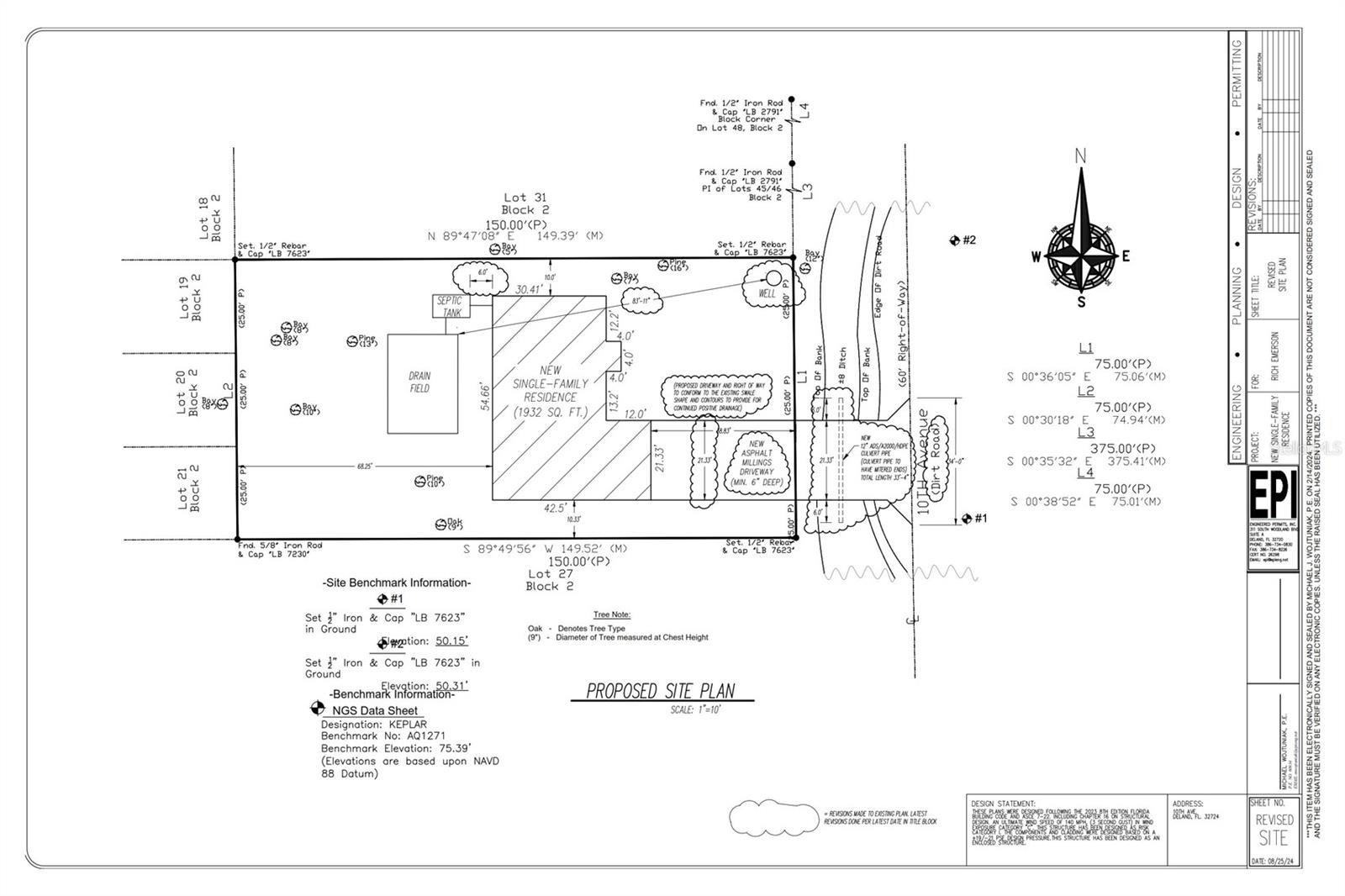 DAYTONA PARK ESTATES SEC D - Land