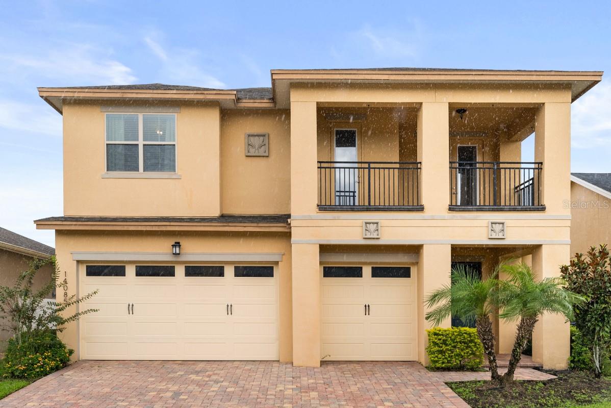 Stunning 5BR/5BA home for rent in the desirable Rosedale at East community! Built in 2018, this spacious 2-story residence offers over 4,100 sq ft of elegant living space with an open-concept floor plan, high ceilings, crown molding & abundant natural light. The gourmet kitchen with walk-in pantry flows into the dining & family rooms, perfect for entertaining. Two primary suites (one downstairs, one up) each feature luxurious en-suite baths, dual vanities & walk-in closets. Upstairs bonus room ideal for office, theater, or playroom. Dual laundry rooms for added convenience. Tile floors throughout main living areas & 3-car garage with ample storage. Enjoy resort-style community amenities including pool, fitness center, clubhouse, playground, dog park & pavilion w/grills. Prime East Orlando location near UCF, Siemens, Lockheed Martin & Waterford Lakes Town Center with easy access to 408, 528 & 417. Tenant responsible for all utilities; lawn service included in rent.