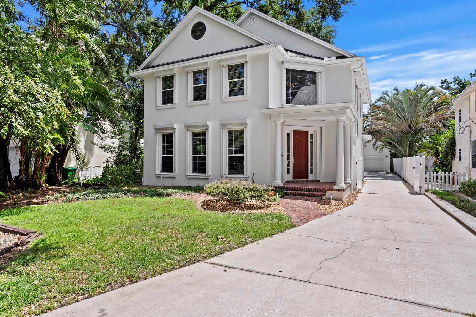**Take a VIRTUAL VIDEO TOUR of this home now at www.2604WTyson.com** Welcome home to this South Tampa home located in the popular Ballast Point community. Less than 1 block away from both the Tampa Yacht & Country Club and fantastic Ballast Point Park, this home offers tons of potential to the new owners. Built in 1998 on an oversized 8,400sqft lot, this home features 3 bedrooms, 3.5 baths, multiple flex spaces and over 3,100sqft of living space. As you arrive, you’ll find a freshly painted exterior, lattice windows with hurricane roll-down shutters throughout and a huge driveway with parking for 10+ vehicles, all surrounded by a vinyl fence. While less than 1 block form the Bay, this home did not have any flooding during the recent storms. Upon entering, you’ll find a 19ft foyer, open floor plan and freshly painted interior. Stately columns define the formal living and dining rooms and oversized travertine tile floors cover the entire first floor. Down the foyer is a half bath and large family room. Adjacent to the family room is a spacious kitchen with granite counters, large breakfast bar, 3 sinks for multiple food prep areas, stainless appliances including a French door refrigerator, 5-burner cooktop, wine fridge and a large walk-in pantry. The roomy dinette area off the kitchen provides for a great casual dining space with a large window and backyard views. A set of French doors open to a cedar-lined den with decorative terra cotta tile floors. Head up the wooden staircase to the 2nd floor where you’ll find the primary suite, complete with a large walk-in closet and separate room that would make for a perfect private office or nursery. The primary bath features dual sinks, granite counters, Jacuzzi garden tub and walk-in shower. The 2nd bedroom is connected to the 3rd bedroom via a Jack-n-Jill full bath with dual sinks and tub/shower combo. The 3rd bedroom has dual closets and a spiral staircase that leads to a 400+sqft 3rd floor bonus room (not included in the main square footage). As you head outside, you’ll find a stacked-stone outdoor kitchen with grill, sink & fridge – perfect for entertaining family & friends under the 400+sqft covered lanai. Just beyond is the brick fire pit with bench seating. At the rear of the lot is an oversized 2-car garage. Inside you’ll find a full bath with walk-in shower and a 2nd floor nearly 300sqft air-conditioned loft space that offers tons of potential (also not included in the main square footage). With some minor finishing touches, you can make this home your new South Tampa gem! Zoned for the coveted Ballast Point Elementary along with Madison Middle and Robinson HS, this property has so much to offer!