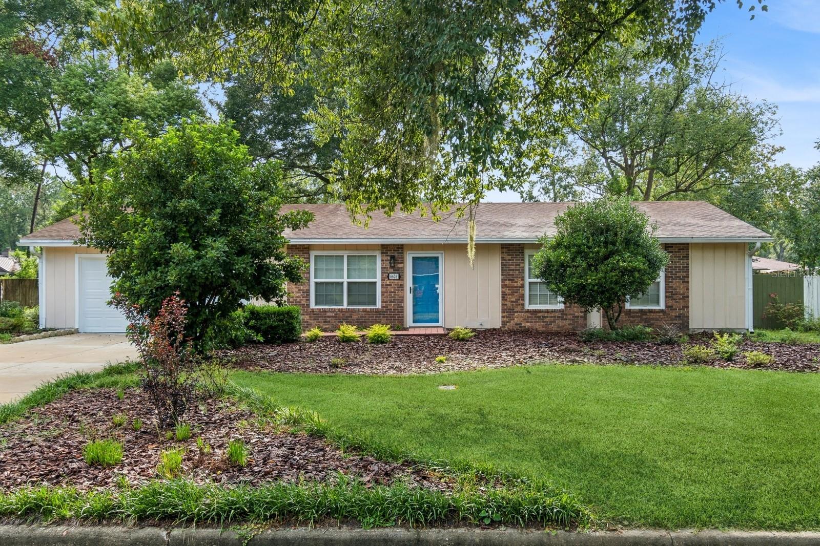 TOTALLY REMODELED home in Northwood Oaks. This lovely 3 bedroom/2bathroom home features, luxury vinyl plank flooring, granite counters, stainless steel appliances, remodeled kitchen, bathrooms. There is a wood burning fireplace, 2 car garage, large backyard and rear porch.