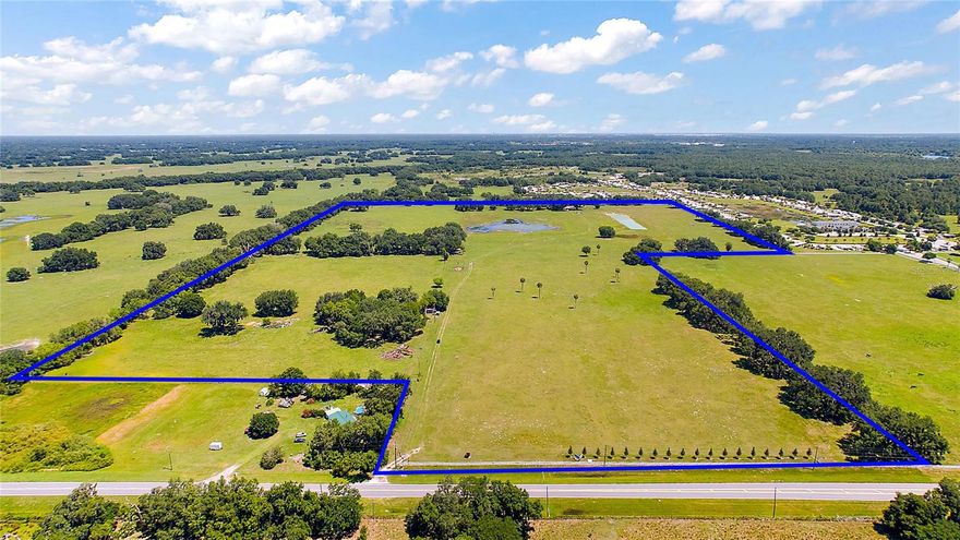Prime Development Land in Sumter County!

The secret’s out—Sumter County is on the brink of a transformation, and this 71+- parcel is at the heart of it all. Florida's demand for housing is at high demand and Central Florida is continuing to grow. What once felt rural is now a developer's dream, offering the perfect mix of convenience and opportunity.  Improved pasture land, two ponds, 1) is Spring Fed and stocked with Bass. 2) This pond could be used as a retention area.

Imagine a property that places you within an hour’s commute of Tampa or Orlando, with The Villages just 25 minutes away. The surrounding areas—Groveland, Mascotte, Ridge Manor/Webster, Dade City—are all booming, sending waves of expansion right to this very spot. Situated along C-478 (paved road) and adjacent to an upscale RV park (east boundary) and a newly constructed RV park to the west. Convenience meets serenity here. The property is also situated within the City of Center Hill's Joint Planning Area (JPA) and may be available for annexation. Additionally, Developers are encouraged to explore the potential for annexation to the City Of Webster utilities. 

Imagine...a quaint ranch-style home community or rustic barndominiums providing simplicity and charm of rural living and a sense of peaceful seclusion. The possibilities here are endless. 

This is more than just land; it’s a chance to be part of Sumter County’s exciting next chapter. Don’t miss the opportunity to bring your vision to life on this spectacular piece of Florida