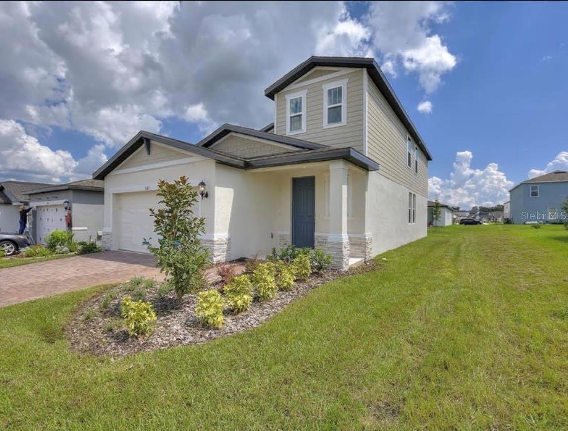 Welcome to 3687 Caspian Street, a charming haven in Leesburg, FL offering comfort, style, and community living. This beautifully maintained 4/2 home features a sleek kitchen with modern appliances, a first-floor primary suite, a spacious upstairs loft, and an open-concept main living area. The home includes a fully enclosed front porch, a fenced-in backyard, and a two-car garage. Thoughtful design touches include a custom accent wall with slat wood panels in the living room, adding warmth and character to the space. Located in Lake Denham Estates, with convenient access to local shops, dining, and outdoor recreation, this rental combines tranquility with practicality. Lake Denham Estates features a community pool, ready for your enjoyment. Up to two pets allowed with additional pet fees. Contact Florida Rental Team today to schedule a private tour.