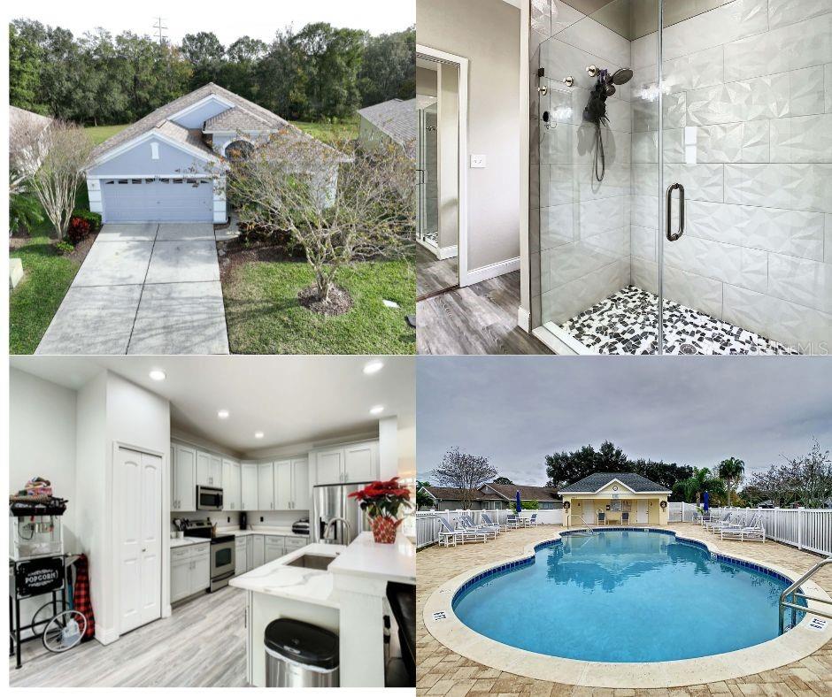 Maintenance-Free Rental in Plantation Palms – .46 Acre Corner Lot + Office!
Now available for rent! This fully updated 3-bedroom, 2-bath single-family home with dedicated office space is located on a spacious .46 acre corner lot in the highly desirable, all-ages community of Plantation Palms in Land O’ Lakes.
Enjoy easy living with included lawn care, exterior maintenance, roof, cable, and internet through the HOA. Inside, the home offers an open floor plan with a formal dining room, eat-in kitchen, and a spacious Florida room featuring its own mini-split A/C—perfect for relaxing or entertaining year-round.
The primary suite includes a walk-in closet with custom shelving, dual vanities, and a beautiful walk-in shower. The oversized second bedroom features a custom mural and connects to the secondary bathroom in a convenient Jack and Jill layout. A private office makes working from home a breeze!
Located in a golf course community with access to an 18-hole championship course, mini golf, lighted driving range, pro shop, and event venue. Close to the Land O’ Lakes Recreation Center, library, shopping, and restaurants.
Don’t miss this opportunity—schedule your private tour today!