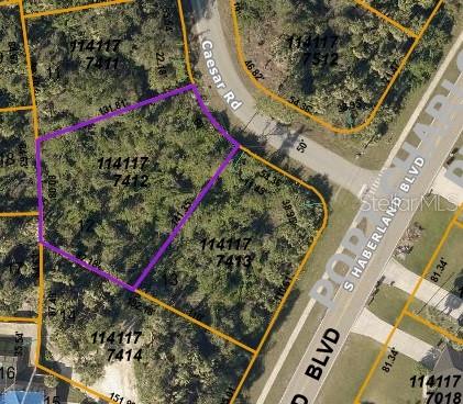 Oversized lot is now available in beautiful North Port. Looking to build your dream home? This location is close to Shopping, Restaurants and Medical Facilities. Siesta Key, Boca Grande and Englewood beaches are just 20 to 38 miles away, Public Boat launches are within the same vicinity of the Beaches, with access to the Gulf of Mexico. Baseball fan, Golfer? Golf courses and the Spring training facilities for the Atlanta Braves and Rays are just minutes away. Easy access to I 75 and RT41. Lot 13 (MLS C7505116) corner lot is also available under a separate contract, if purchased, you would have well over ½ acre of Florida sunshine. Drive by and check it out.