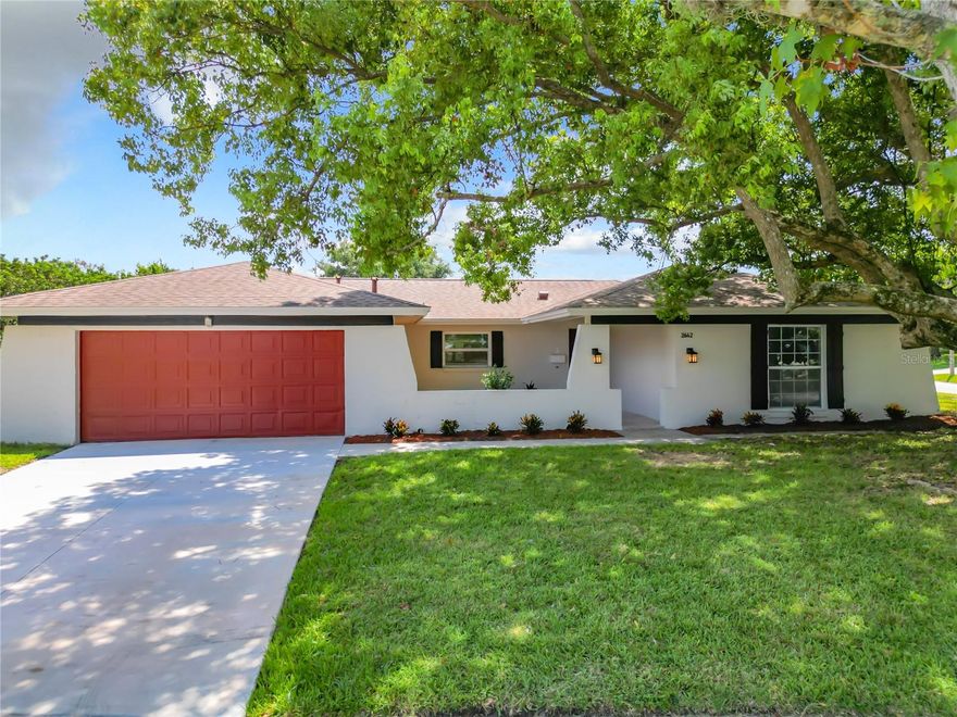 Indulge in the epitome of modern living with this fully renovated masterpiece! Boasting a thoughtfully designed split floor plan, 5 bedrooms, and 2 bathrooms, this home offers the perfect blend of space, style, and versatility. The heart of the home, the sleek kitchen, is a culinary haven equipped with stainless steel appliances, and ample counter space with upscale quartz countertops and storage. It's a canvas for your culinary creations. Whether you're a passionate collector or a lover of occasional indulgence, the built-in wine cooler transforms ordinary moments into extraordinary ones. Beyond elegant glass doors, unveil an expansive living room that is sure to captivate. Bathed in natural light, this grand space invites relaxation, entertainment, and cherished family moments. With 5 well-appointed bedrooms, there's ample space for everyone. The split floor plan ensures privacy and convenience for all members of the household. The master bedroom is a sanctuary of sophistication and comfort. With its spacious design and thoughtful layout, it provides an inviting escape from the world outside. The en-suite bathroom complements the master suite with its lavish features, double vanities, and a spa-like shower - experience the touch of rainfall from above and immerse yourself in the lap of luxury with the ceiling-mounted shower head. A dedicated bonus room adds an extra layer of versatility, it's ideal for a home office, playroom, or creative studio, the space adapts to your unique needs. Don't miss the chance to call this fully renovated gem your own. With its spacious layout, and modern finishes.