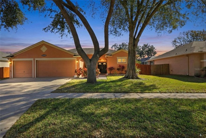 Stop! Your dream home is waiting! Submit an acceptable offer and the seller will contribute $3,000 toward your closing costs.

This beautifully maintained 4-bedroom, 3-bathroom pool/spa with home is located in a well-established community close to shopping, dining, and interstate access. Pride of ownership shows throughout, with the same owner caring for the home for over 25 years.

The home features a spacious pool and spa with solar heating tubes, hurricane impact windows with tint, French doors, crown molding, and tile flooring throughout for easy maintenance. The remodeled primary suite includes a jetted tub, upgraded bathroom, and pre-plumbing for split dual sinks. Two additional bathrooms have also been updated.

Outdoor and functional upgrades include pavers in the front and pool areas, a custom brick barbecue grill, sprinkler system, water softener, and extra cabinetry in the laundry room.

The desirable 3-way split bedroom floor plan offers privacy and flexibility for multi-generational living or guests.

Low HOA under $700/year and NO CDD fees. Move-in ready and perfect for entertaining — schedule your showing today!