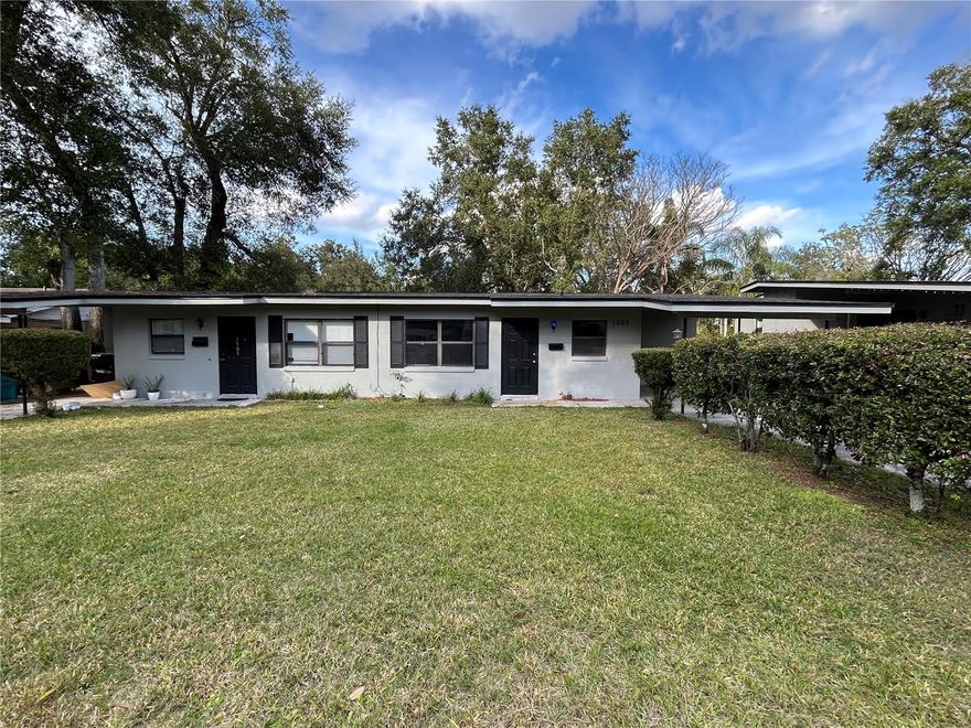 Welcome to this beautifully updated 1/2 duplex located at 1503 Noble Place, just 7 minutes from Downtown Orlando. This move-in ready home offers a perfect blend of modern updates, comfort, and convenience in a highly sought-after central Orlando location. The interior has been fully updated and features contemporary finishes throughout, including updated flooring, a modernized kitchen with stylish cabinetry and finishes, refreshed bathroom(s), and fresh interior paint that creates a clean, bright living environment. The functional layout is thoughtfully designed to maximize space and livability, making it ideal for professionals, couples, or anyone seeking easy access to the city. The kitchen offers flexibility for the tenant, with the option to include a dishwasher or utilize the space for additional cabinet storage, depending on preference. Situated near major roadways, employment centers, dining, shopping, and entertainment, this property provides quick commutes and effortless everyday living while still offering a quiet residential setting.  Call owner for information and showing instructions.