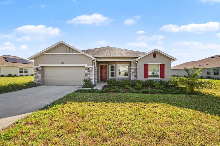 Welcome to this beautifully designed 3-bedroom, 2.5-bath home offering the perfect blend of 
space, comfort, and resort-style living. Situated on an oversized lot with no rear neighbors, 
this exceptional property provides both privacy and room to enjoy the Florida lifestyle. 
Step inside to discover a bright and spacious floor plan featuring a formal living room, elegant 
dining room, and an inviting family room designed for entertaining and everyday living. The 
heart of the home is the chef-inspired kitchen, complete with a large center island, abundant 
cabinetry, and generous counter space—perfect for preparing meals, gathering with family, or 
hosting guests. The kitchen flows seamlessly into the family room, creating an open and 
welcoming atmosphere. 
The light-filled primary suite is a relaxing retreat, featuring a spa-like ensuite bath with dual 
vanities, a garden tub, separate walk-in shower, and a large walk-in closet. The additional 
bedrooms are generously sized and provide plenty of comfort and privacy for family or guests, 
along with easy access to their own bathroom. 
Additional highlights include an inside laundry room and a spacious 3-car tandem garage, 
offering ample room for vehicles, storage, or recreational equipment. 
Located in a gated, amenity-rich community, residents enjoy access to a fitness center, resort
style swimming pool, playground, tennis courts, and basketball courts—perfect for an active 
lifestyle. 
Conveniently situated just minutes from Mount Dora, you’ll love being close to charming 
downtown shops, dining, festivals, and waterfront attractions. 
With its oversized homesite, spacious layout, premium community amenities, and prime 
location, this home truly has it all. 
Don’t miss your opportunity—schedule your private showing today and experience this 
incredible lifestyle for yourself!