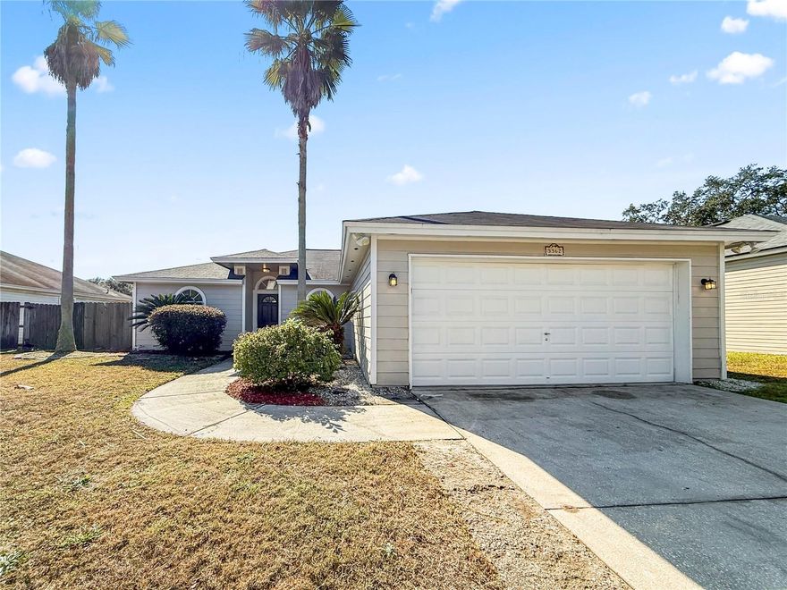 Welcome to this fantastic Florida home with 1436 sq ft, featuring 3 bedrooms and 2 bathrooms with a bright open kitchen thats perfect for entertaining! The spacious layout offers large rooms filled with natural light, creating a warm and inviting atmosphere throughout. The kitchen flows easily into the dining and living areas, ideal for gatherings or relaxing nights at home. Step outside to enjoy the back patio space, perfect for soaking up the sunshine or hosting outdoor meals. This home combines comfort, space, and Florida charmready for you to make it your own!