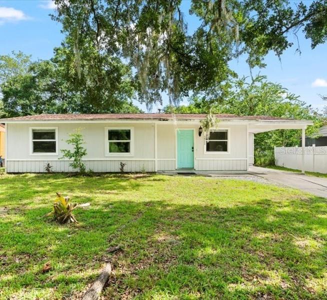 One or more photo(s) has been virtually staged. Cozy 3-bedroom, 1-bath home in Lincoln Estates. Featuring butcher block countertops, updated bathroom, fresh paint, and a large fully fenced backyard, perfect for relaxing or entertaining. Carport leads into an attached laundry/utility room. Conveniently located near La Chua Trailhead, TB McPherson Park, shopping, restaurants and University of Florida.