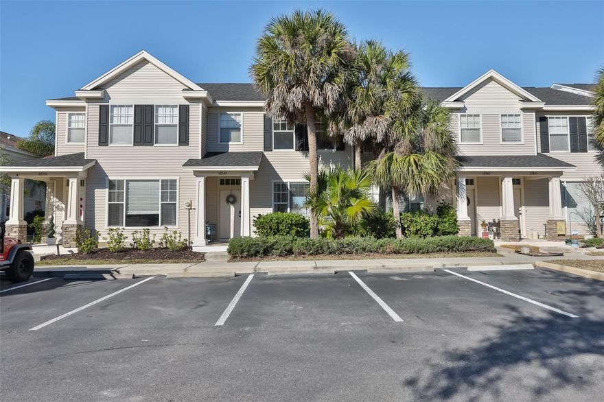 Welcome to Country Chase Townhomes in Northwest Tampa Bay, where comfort meets convenience. Tucked away yet just minutes from Westchase dining, shopping, and coffee spots, this bright and inviting 2-bedroom, 1.5-bathroom townhome offers 1,134 heated square feet and the perfect balance of tranquility and accessibility.

Natural light fills the open-concept first floor, where the living, dining, and kitchen areas flow seamlessly together. The kitchen features granite countertops with a breakfast bar, and a convenient half bath completes the main level. Step outside to the screened-in brick lanai overlooking a peaceful pond, an ideal spot to enjoy your morning coffee or unwind at the end of the day.  

Upstairs, two spacious bedrooms with walk-in closets provide comfortable retreats. The community is just minutes from Upper Tampa Bay Park, offering miles of trails, kayaking, picnic pavilions, a nature center, and open space to enjoy the outdoors. Residents also enjoy access to a community pool and playground.

Centrally located, this home offers convenient access throughout the Tampa Bay area, including the Veterans Expressway, Tampa International Airport, shopping, dining, and area beaches.

A wonderful opportunity to enjoy Northwest Tampa Bay living.

Additional Information: 
Whole House Germicide System- UVC light designed to enhance indoor air quality and enhance HVAC efficiency;
roof replaced in 2019; refrigerator replaced in 2023; above range microwave replaced in 2025; the water heater was replaced in 2024.