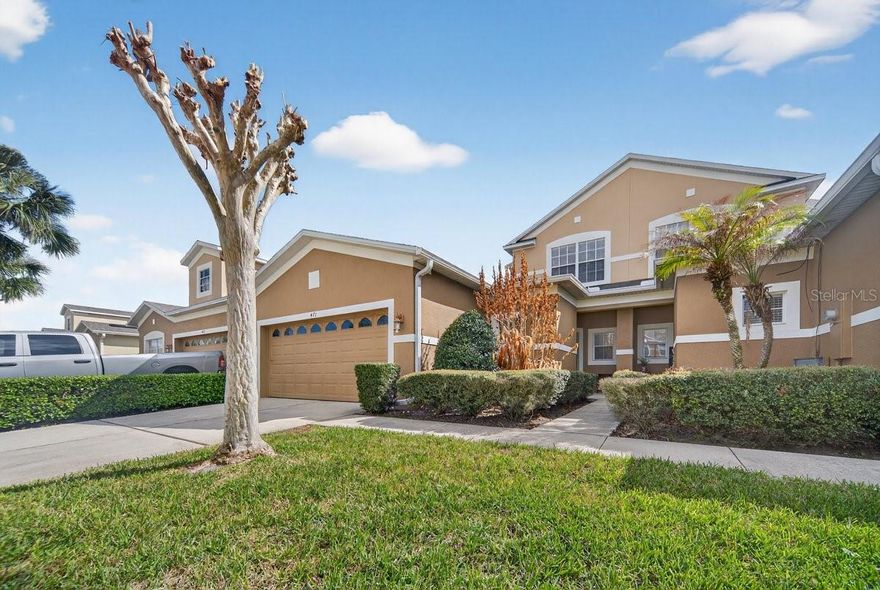 Experience the perfect blend of location and low-maintenance living at 471 Harbor Winds Court. Located in a secure, gated Winter Springs community, this move-in ready home offers ultimate peace of mind with a NEW ROOF (2024). The functional interior features a rare and highly desired Large Primary Suite on the Main Floor, complete with dual closets for abundant storage. The open, inviting layout flows seamlessly to your private, screened-in patio—ideal for year-round relaxation or entertaining. Enjoy the convenience of a spacious 2-car garage and plenty of guest parking throughout the community. Harbor Winds residents enjoy amenities, including a refreshing community pool and meticulously maintained grounds. Conveniently located near top-rated Seminole County schools, shopping, and dining, this home is a great find. This is your chance to own a meticulously maintained townhome in a premier gated community!