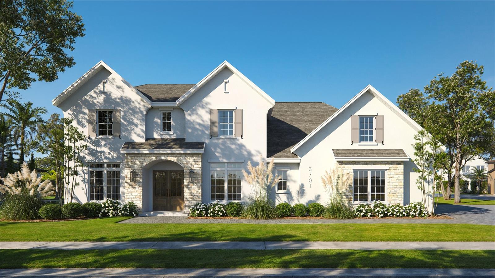 Under Construction. New Construction Home in Virginia Park, Tampa. Completion Expected 2026. Discover exceptional living in Tampa's desirable Virginia Park neighborhood with this thoughtfully designed 5-bedroom, 4.5-bathroom home. At 4,263 square feet, this residence offers the perfect blend of formal and casual living spaces, with every detail crafted for comfort and functionality. Designed for daily life, the heart of this home lies in its open kitchen and great room connection, where 10-foot ceilings and elegant tray ceiling details create an inviting atmosphere for both everyday moments and special occasions. The adjacent formal dining room, also featuring a tray ceiling, provides the perfect setting for memorable dinners and celebrations. Double French doors lead from the main living area to your covered lanai, your personal retreat for morning coffee or evening relaxation. The downstairs primary suite offers true luxury and convenience. The spacious bedroom provides a peaceful escape, while the exceptionally large walk-in closet features a peninsula counter and built-in cabinets that make organization feel effortless. A dedicated study on the main floor creates the ideal work-from-home environment, while the convenient powder room and laundry keep daily life running smoothly. The side-entry spacious 2-car garage features an additional golf cart bay—perfect for extra storage or your neighborhood cruiser. Upstairs, four additional bedrooms each feature walk-in closets, with two enjoying en-suite bathrooms for enhanced privacy and convenience. The versatile loft space adapts to your family's needs, whether that's a playroom, reading nook, or teen hangout. A finished bonus room adds even more possibilities, while additional laundry hookups upstairs mean less time spent running up and down with baskets. Built to last, this residence features solid 2-story block construction, interior walls constructed with enhanced sound suppression, and hurricane shutters for added protection. Throughout, you'll find 8-foot doors and designer-inspired finishes that elevate everyday living. This premium lot in the established Virginia Park neighborhood offers the freedom of no HOA and no deed restrictions, all in Flood Zone X. You'll enjoy the charm of an established Tampa community while benefiting from brand-new construction and modern conveniences. Ready to make this yours? With construction beginning soon, now is the perfect time to secure your place in Virginia Park. Contact us today to discuss personalization options, available only when the home is purchased before construction has started. Professional renderings shown for illustration. Shown by appointment only.