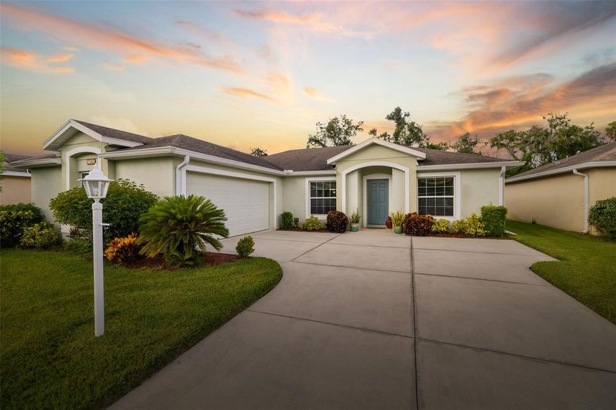 Step into your slice of paradise with this bright and airy 3-bedroom, 2-bath home featuring an open-concept design and vaulted ceilings that make every room feel spacious and inviting. This home has the coveted and rare to find side-entry two-car attached garage. 

Enjoy breathtaking water and nature views from your living room or screened lanai. Cypress Pond Estates delivers serenity with ponds and scenic walking trails.  
You’ll love the resort-style lifestyle with access to a community pool, clubhouse, tennis and pickleball courts, and beautifully maintained landscaping (included in your HOA).

This home can come furnished or bring your own furniture!

Check out the location from top-rated restaurants, Ellenton Premium Outlets, and endless shopping. This home offers the perfect blend of relaxation and convenience.

Come see why everyone says it feels like paradise. Make your offer today and make it yours!