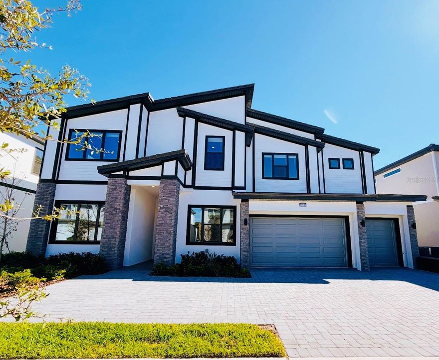 This brand-new, never-occupied 15-bedroom luxury home is located in the only single-family neighborhood in Orange County where short-term rental is permitted — making it one of the most desirable and irreplaceable investment opportunities on the market. 

Located in the exclusive Paradiso Grande Resort on International Drive, this 2025 Park Square Homes masterpiece offers 6,263 sq. ft. of heated living space, high ceilings, expansive gathering areas, and a gorgeous outdoor oasis with a covered lanai and screened-in pool/spa overlooking tranquil water views. It is a true blank canvas ready for your design vision, themed rooms, and upscale touches to maximize nightly rate and occupancy.

Inside, the home features a chef’s kitchen with quartz countertops and stainless-steel appliances, spacious open-concept living, and 15 private en-suite bedrooms, 16-full-bath + 1 half-bath is designed to host large groups in comfort. The thoughtful floor plan includes five bedrooms on the main level and ten upstairs, making this the ideal layout for multi-family travel, corporate retreats, and premium vacation bookings.

The location is unmatched:3 minutes to Universal’s Epic Universe; 5 minutes to the Orange County Convention Center; 8 minutes to SeaWorld; 12 minutes to Walt Disney World; Steps from world-class shopping, dining, and entertainment

Owners and guests also enjoy access to the Aquarius Clubhouse, featuring a resort-style pool, lazy river, splash pad, café, fitness center, game room, and gated security.

This home is more than a luxury residence — it’s a rare investment opportunity in the heart of one of the fastest-growing vacation markets in the world. Whether you're seeking strong rental income, a personal retreat, or both, this property delivers unmatched value, location, and long-term potential.

Homes like this simply don’t come to market often. Schedule your private showing today.