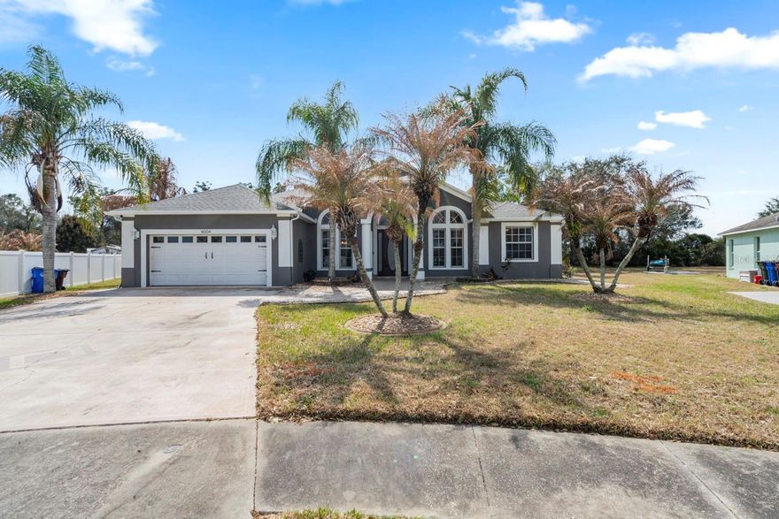 Fantastic Floor Planned Single Story 4 Bedroom 3 Full Bath Pool Home on Spacious .38/Acre Lot with Long Driveway for Multiple Car Parking.NEW ROOF 2026. Tile Throughout. Vaulted Ceilings. Split Bedroom Plan. Chefs Kitchen with Granite Counter Tops. 20x14 Primary Bedroom with Walk In Closet and Primary Bath that Features: Dual Sinks, Soaking Tub, Walk In Shower. 22x12 Covered Lanai overlooking Gorgeous Pool and Yard. Living Room can be an Excellent Home Office. Ready for Immediate Occupancy.