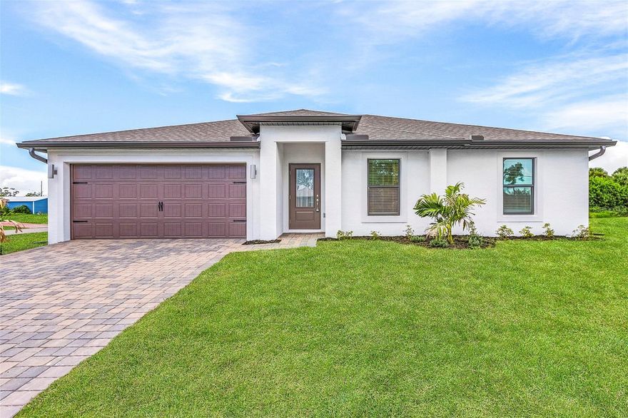 READY FOR MOVE-IN!! With Unlimited access to community boat ramp, you will have endless adventures exploring the Gulf of Mexico. A convenient 15-minute ride will take you to Boca Grande and Englewood Beach where you can kick back and relax on their gorgeous coastlines. The Vero floor plan was designed to surpass expectations with impressive upgrades included at no extra cost to you. The Vero includes LGI Homes’ CompleteHome™ package, a modern take on additional style and convenience.  An array of energy-efficient Whirlpool® appliances, including the refrigerator, stunning granite countertops, 36” upper-wood cabinets with crown molding, Moen® faucets and LED flush mount ENERGY STAR kitchen lights are just a few of the remarkable upgrades that complete the Vero kitchen. In addition, programmable thermostats, flush mount ENERGY STAR kitchen lights, low emissivity hurricane impact windows, and a Wi-Fi-enabled garage door opener give the home features today’s homebuyers are looking for.