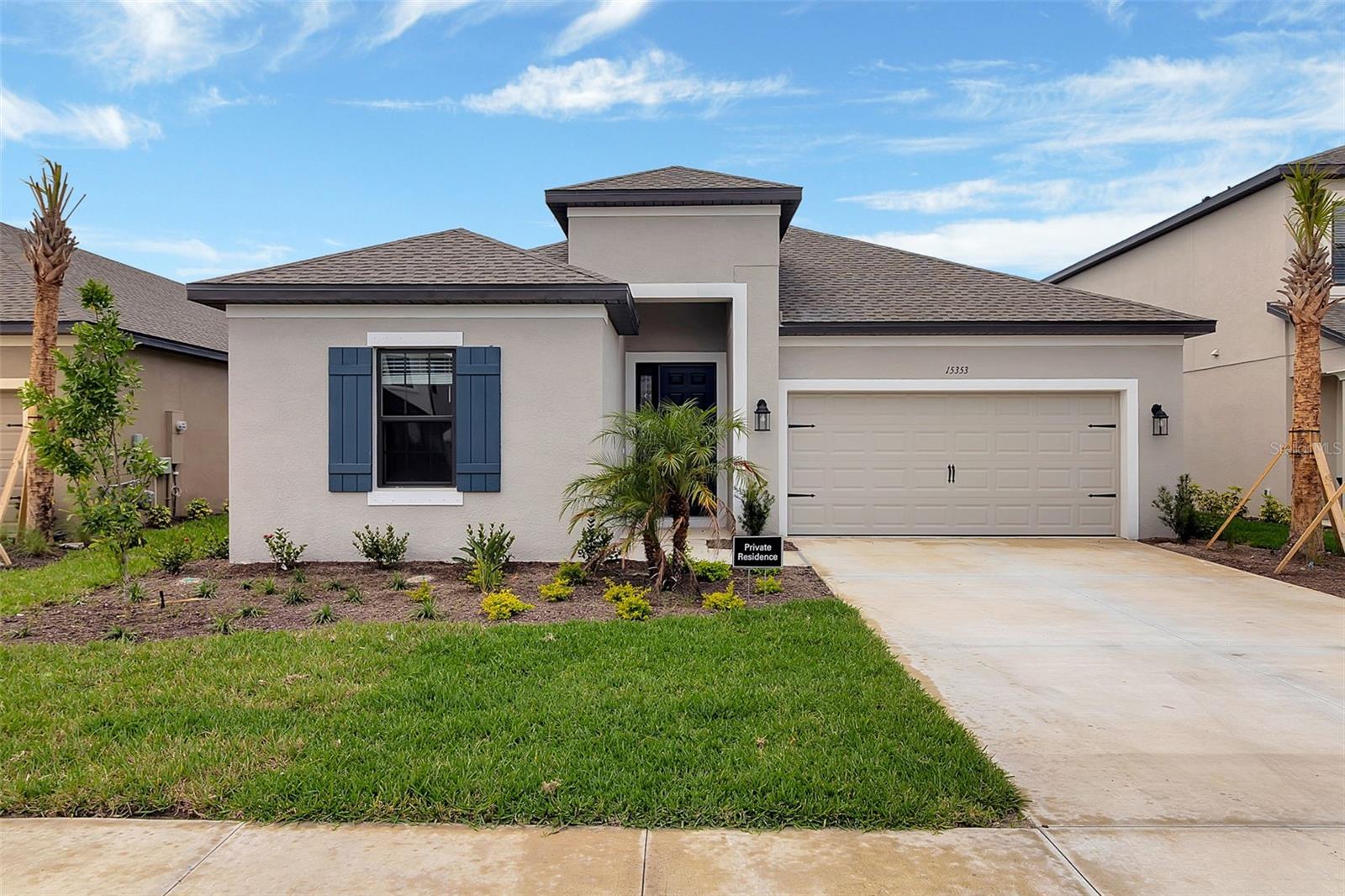 Welcome home to this beautiful brand new single-family home located in the most desirable area of Nokomis. This home features 4 bedrooms, a den/office, and 3 bathrooms. The kitchen boasts wooden cabinets with pull-out shelving, quartz countertops, a large center island, a pantry, and stainless appliances. The Master Suite is located on the first floor, including an ensuite bathroom with dual vanity sinks, a garden tub, and a separate shower. Also the large living area, a large study/den, 3 bedrooms and 2 full bathrooms. Palmero, a fairly new gated community, conveniently located about 5 mins to Pine View School, the best public school in Florida, Top 25 in the whole nation, 5 mins to Nokomis Beach, 3 mins to Oscar Scherer State Park and legacy trail, bring your camping gear and explore Florida wildlife. 5 mins to Sarasota Memorial Hospital-Venice, the top-ranked hospital in Florida. 5 mins to supermarkets, grocery stores, restaurants, etc. Minutes away from everything you need! This home comes equipped with a full suite of Taylor Morrison’s LiveWell technologies, including air filtration, smart thermostat innovations, hands-free kitchen faucet, water filtration and low VOC paint. The community will have a beach valley, a playground, a splash pad, a pet park, and a community pool with a cabana with bathrooms, water, and a grill. Stay away from major traffic, Palmero is located between Venice and bustling Sarasota with easy access to I-75 and US-41. ...