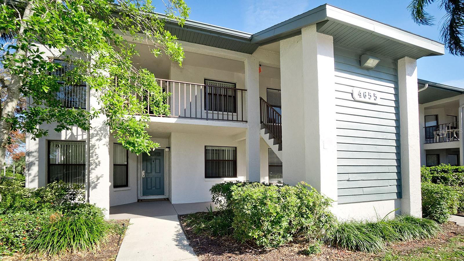 Welcome to this charming 2-bedroom, 2-bathroom ground-floor condo with peaceful lake views—a perfect primary residence, seasonal home, or investment property. Truly SHORT TERM RENTAL FRIENDLY! All resources you need to rent it are available for even the most novice landlord. Rent it yourself OR use the on site program! The roof was replaced 2 yrs ago. Exterior painting done a year ago. The tennis and pickel ball courts got new painting right bore hurricane Milton. The 2 handyman that run the show over there are Bill and Matt. Matt is very nice and clearly knows how to get stuff done. There are 2 heated swimming pools; One of the only condo spots where there are 2 water views.
Thoughtfully furnished and move-in ready, this well-maintained unit features a spacious master suite with a king-size bed and walk-in shower, a guest room with twin beds and an additional fold-up bed, plus a sleeper sofa in the living room. The open-concept living and dining area flows seamlessly into a bright eat-in kitchen, ideal for cooking and entertaining. This unit being a END-floor unit means NO STAIRS and extra natural light/windows in the dinning area.
Step outside to relax on the screened-in patio, or enjoy the convenience of an in-unit washer and dryer, central A/C, and walk-in closet.
Community amenities are a stone throw away and include a heated swimming pool, clubhouse, and tennis courts—all this located just 6 miles from the beach and close to shopping, restaurants, and entertainment. International and World Class Tennis and Golf are a bicycle ride away. 10/10 recommend buying this unit before someone else sees how well priced it is!
This property offers low-maintenance Florida living at its best. Don't miss your opportunity—schedule your private showing today!