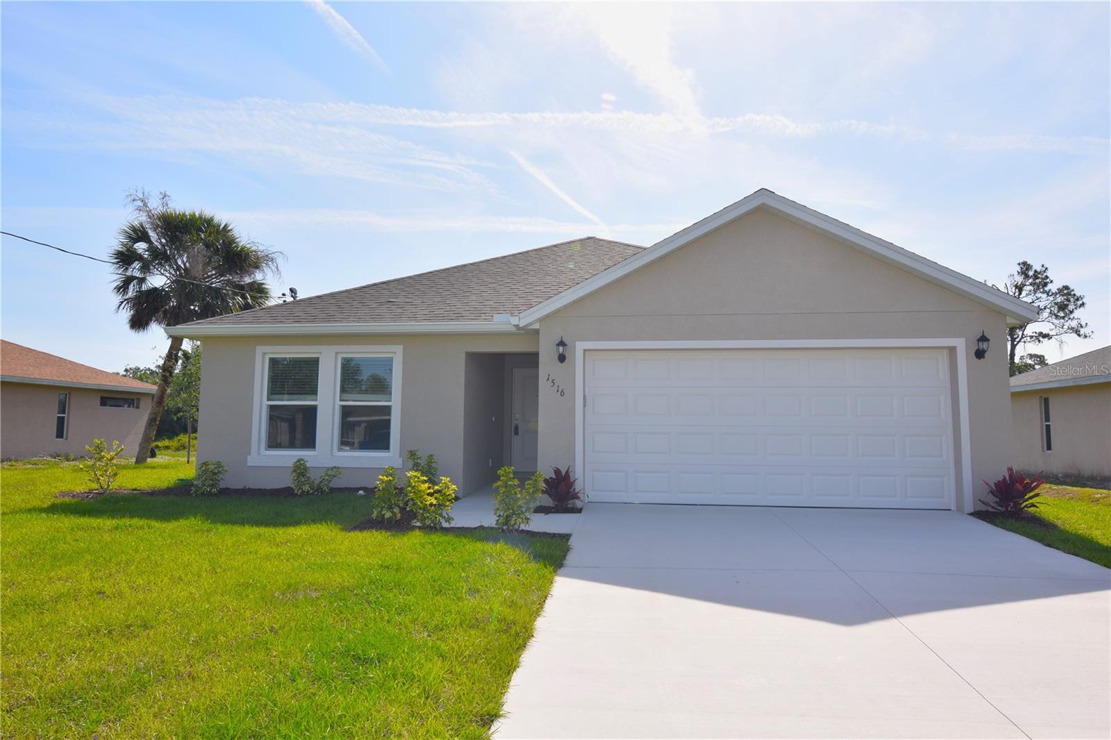 Here is your only chance to live in a brand new home. Recently completed, this 4 bedroom, 2 bath is ready for you. Open kitchen/living room is spacious with Stainless Steel appliances and granite countertops. The Master Bedroom has a large walk-in closet while the bath has 2 sinks with granite countertops, a private toilet and a large walk-in shower. This plus 3 more bedrooms! All flooring is easy care laminate. Nice driveway with an attached 2 car garage. Don’t wait, remember this is only brand new once.