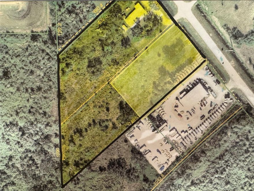 Rare 5+ Acres of Commercial General zoned property directly on Taylor Rd with 390' Frontage. Two parcels to only be sold together including 2739 Taylor Rd and the "Campbell Subdivision, Lot 1" with recent platting completed and approved through Charlotte County. A building exists at 2739 Taylor Rd, and is not part of consideration of the sale. Existing double driveway for immediate access into the property. Refer to updated survey and legal description in attachments. Convenient location close to US41, Jones Loop, I-75, and the Punta Gorda Airport.