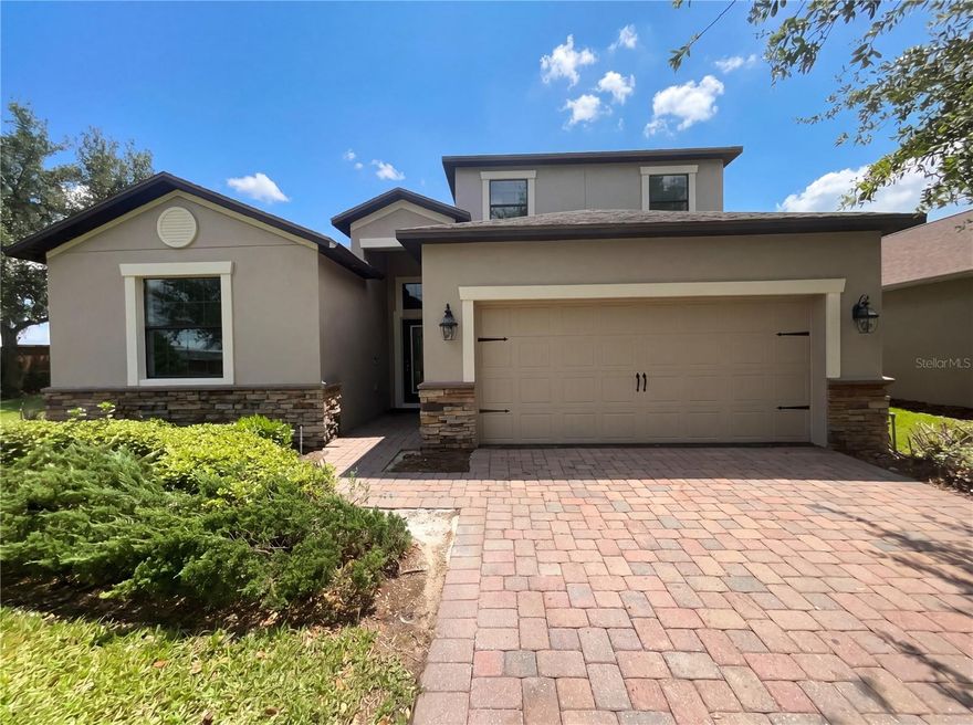 Come see 2200 Romanum Dr, recently updated with fresh interior paint and partial flooring replacement throughout. The kitchen features a functional island, all stainless steel appliances, and an accent backsplash. The primary bedroom includes a walk in closet, while its bathroom provides double sinks and a separate tub and shower. An exterior covered patio extends to a fenced in backyard. This updated property combines modern comfort and outdoor enjoyment. Included 100-Day Home Warranty with buyer activation