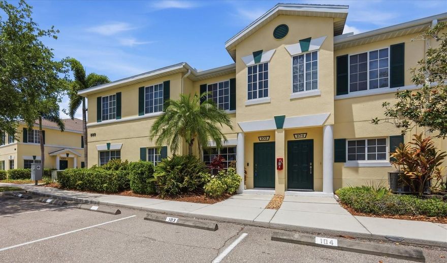 One or more photo(s) has been virtually staged. Welcome to this completely renovated, maintenance-free, light & bright townhome located in the highly desirable community of Heritage Harbour.  Perfectly situated beside the new Marketplace at SR64 & I75, this location offers the best of both lifestyle & convenience.  Enjoy a short walk or drive to nearby shopping destinations—including Costco, Super Target, the soon-to-open Whole Foods, and an exciting variety of new restaurants—while still savoring the peace and quiet of the surrounding area.

This beautifully updated residence goes above & beyond the rest, featuring 2 spacious bedrooms, 2.5 bathrooms, and a versatile bonus loft—perfect for a home office, playroom, or additional living space. No detail has been overlooked in this top-to-bottom renovation, thoughtfully completed with high-quality materials intended for long-term enjoyment.

Step inside to find new luxury vinyl plank flooring throughout, complemented by a stunning kitchen renovation (2022) outfitted with expanded height solid wood cabinetry maximizing space, sleek quartz countertops, new stainless appliances, soft close drawers, pull-out shelving and built-in garbage storage.  Major system upgrades include a new roof (2024), new dual-zone HVAC system (2022) for comfort whether upstairs or down, and a new water heater (2026), offering peace of mind for years to come.

Additional highlights include crisp new paint, ceiling fans in the gathering room & all bedrooms, security system, Ring doorbell camera, upgraded designer lighting throughout, a stunning custom mosaic accent in hallway, numerous linen closets, huge storage closet downstairs with extra storage on patio, upstairs interior laundry room, and a private covered, screened lanai—ideal for relaxing or entertaining outdoors.  

Just steps from your front door, enjoy access to the community pool, plenty of guest parking...along with scenic walking paths, a central park, Beacon Lake with fishing pier, sports facilities and a playground. Nearby, you will find a recently redesigned 18-hole championship golf course at the Heritage Harbour Golf Club including aqua driving range and full restaurant. This neighborhood offers a wealth of amenities to enjoy, lots of green space and schools close by.

The owners were meticulous in their updates and care of this property--it genuinely stands out from the ordinary.  If you appreciate quality craftsmanship, modern finishes, and a prime location, this move-in ready home presents a unique opportunity.  Just bring your belongings and start enjoying the lifestyle you deserve.
